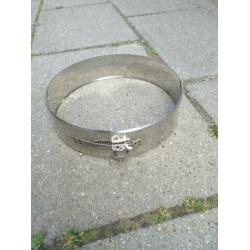 Compleet kachelpijp rookkanaal RVS dubbelwandig 200/250mm