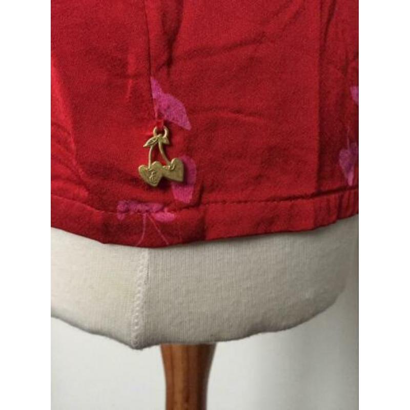 Enyo blouse Fabienne Chapot rood met kersen S