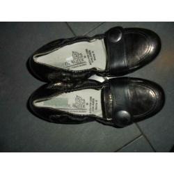 S7) ballerina`s waldlaufer maat 6 h is 39 leer leer
