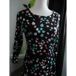 Super mooi viscose King Louie jurkje skater model maat L