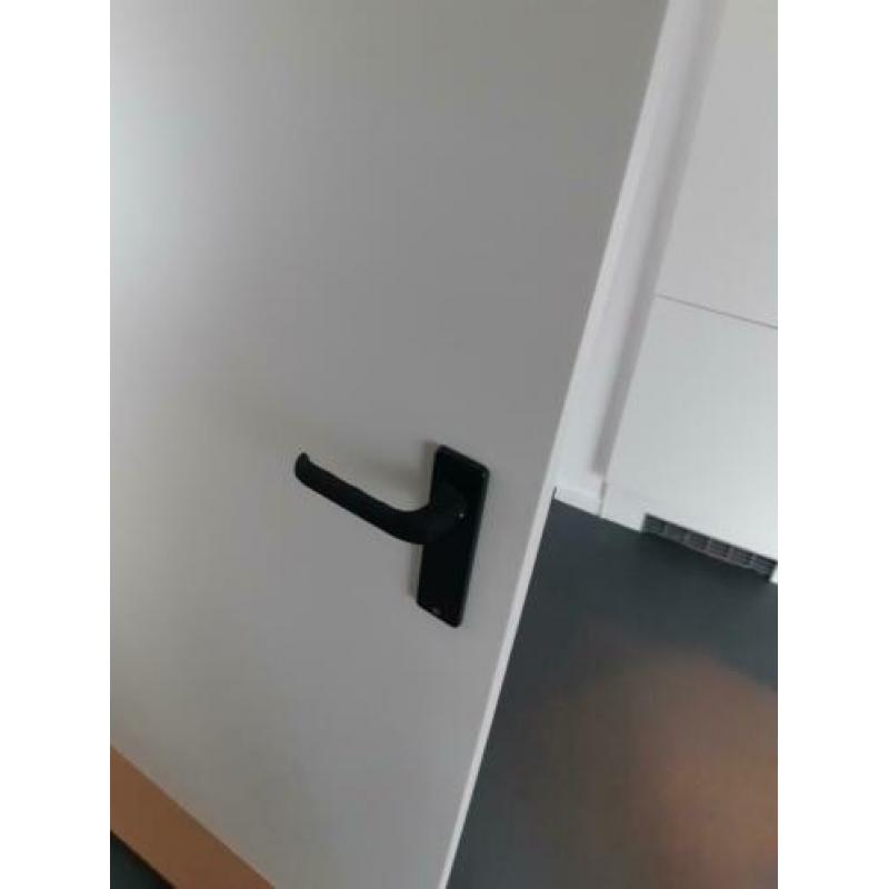 Opdekdeur wit 231,5 x 88 cm