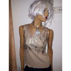 TAIFUN COLLECTION PRACHTIGE shirt maat 40 ZGAN