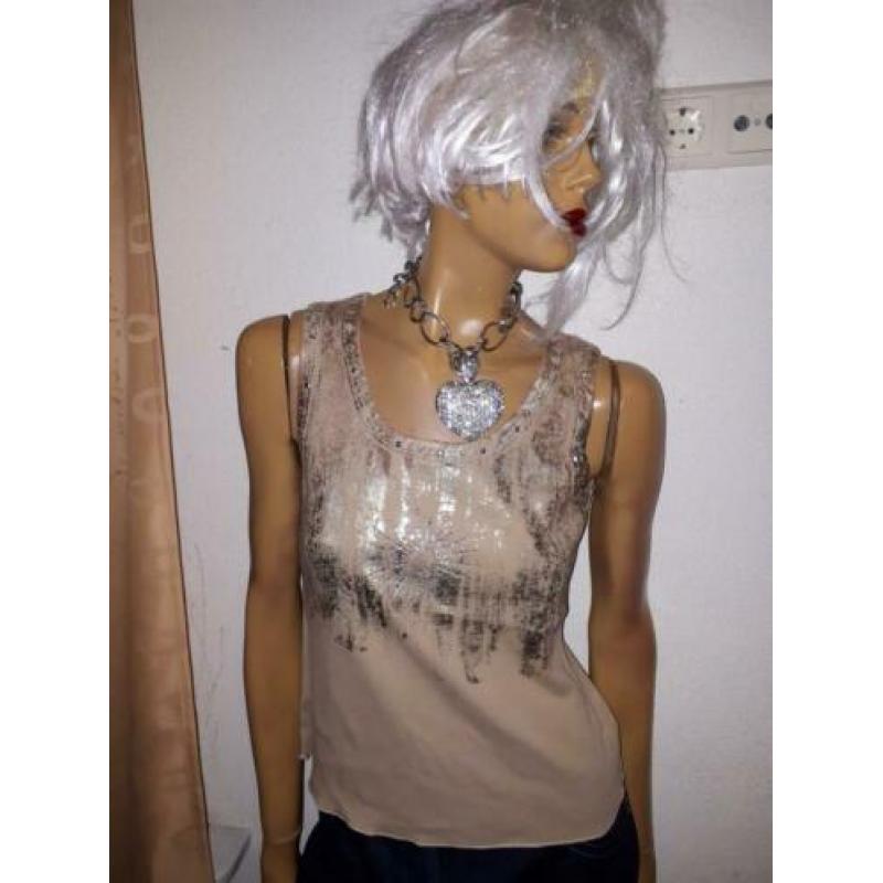 TAIFUN COLLECTION PRACHTIGE shirt maat 40 ZGAN