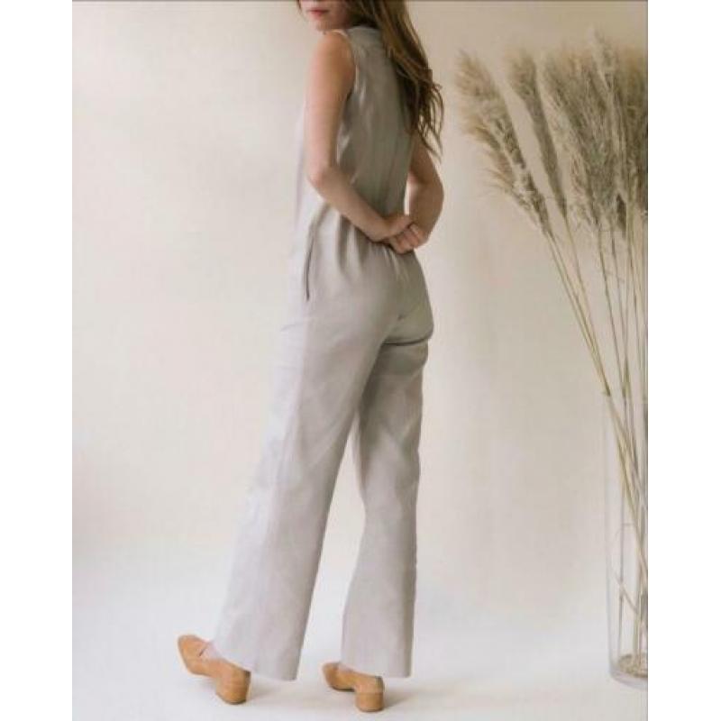 Palaver jumpsuit oatmeal maat xs