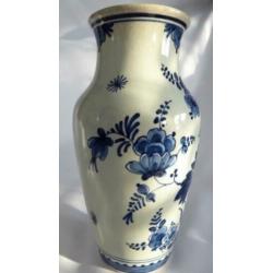 Porceleyne fles-Delfts blauw vaasje A.E.V 1921