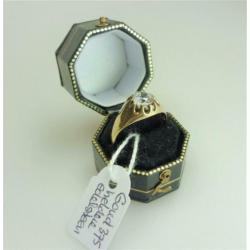 Ring goud met edelsteen / Z6186