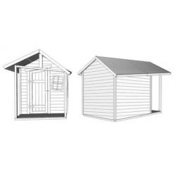 Houten speelhuis Crazy Andy | Prachtig kinderspeelhuis 878