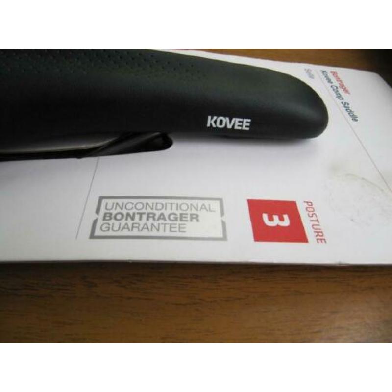 nieuwe fiets zadel merk bontrager kovee 138mm