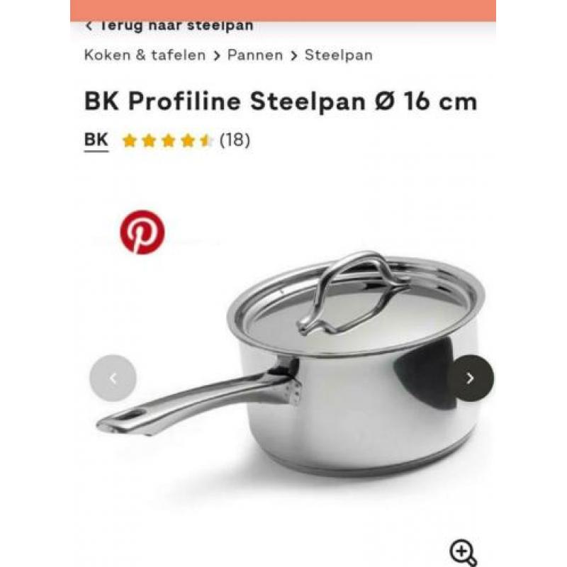 Nieuwe BK steelpan