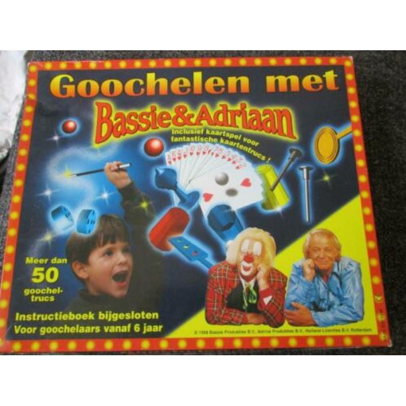 goochelen met Bassie en Adriaan