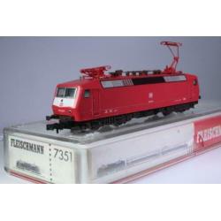 Elektrische locomotief BR 120.1, oriëntrood, DB
