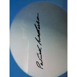 PATRICK McGOOHAN, gesigneerde foto met certificaat.