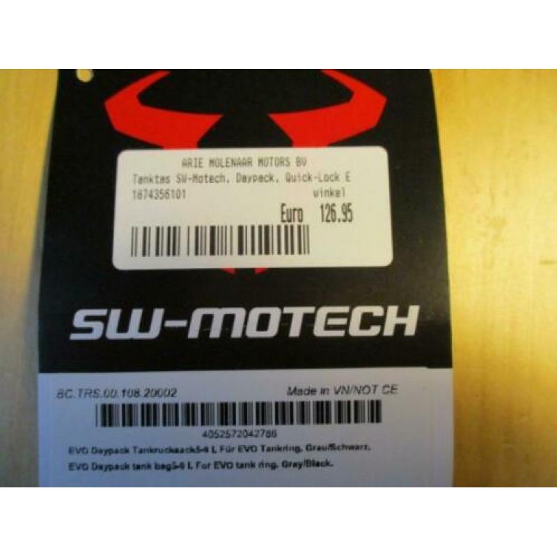 Tanktas sw - motech daypack + quick lock evo ring nieuw
