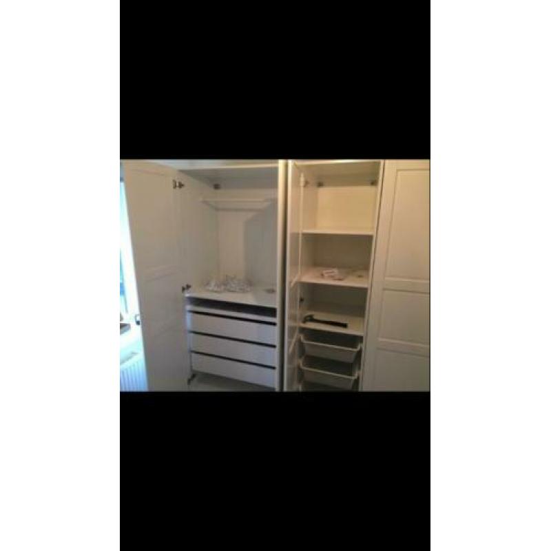 Kledingkast L vorm