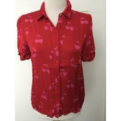 Enyo blouse Fabienne Chapot rood met kersen S