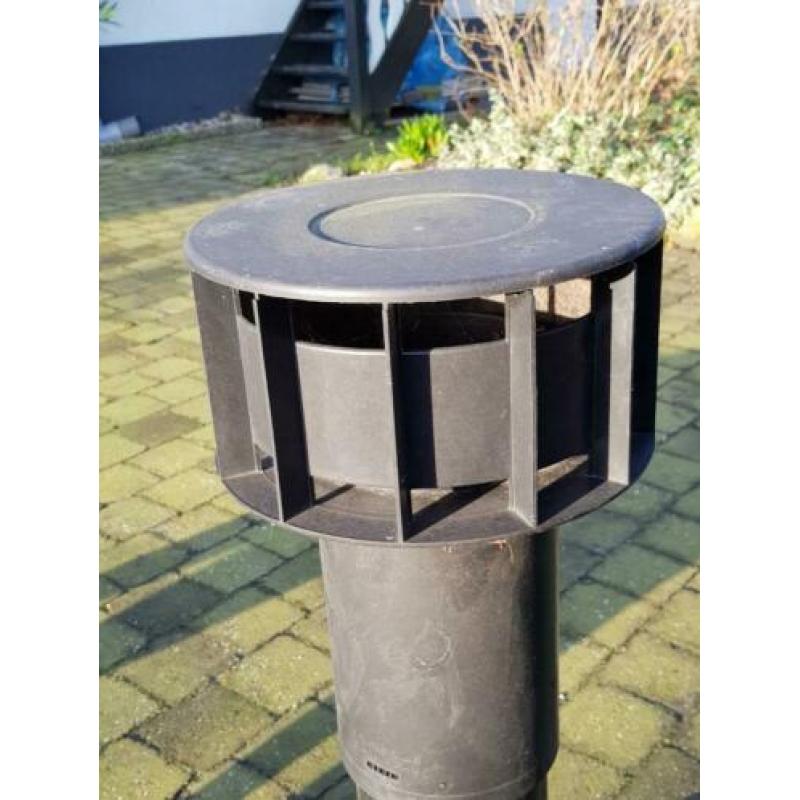 Dakdoorvoer voor centrale afzuiging