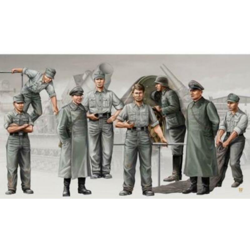 Trumpeter 1:35 German artilley crew (Morser Karl ) SEALED