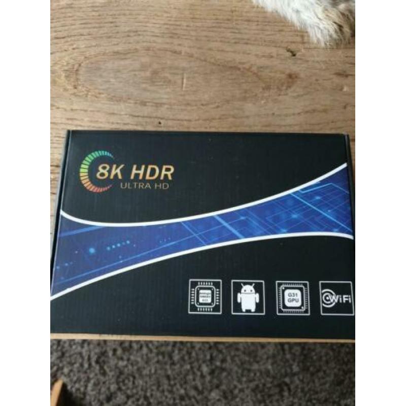 Android 9 8k ultra hdr 64 gb x10max+ films /tv gelijk kijken