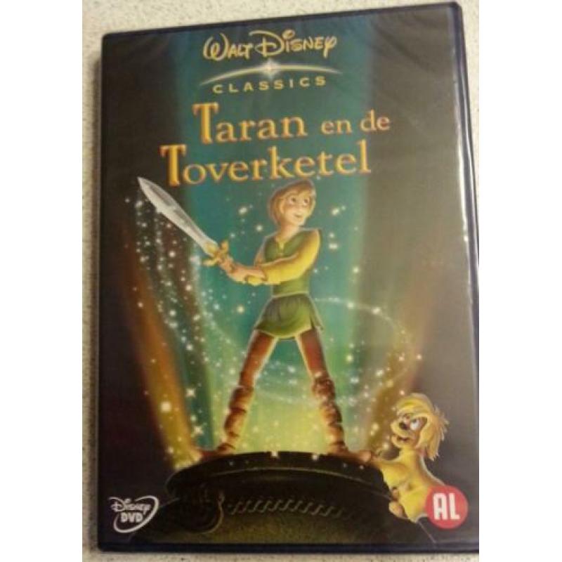 Nieuw! Disney Classic DVD Taran en de Toverketel - goud 28