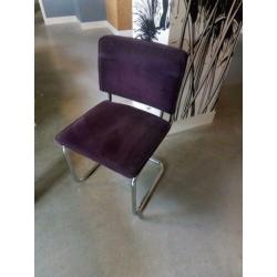 4 ribstoelen Zuiver (verschillende kleuren)