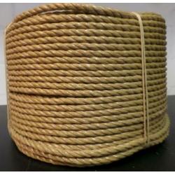 Tros of haspel 220 meter - 12 mm dik PP touw. ISO A-merk.