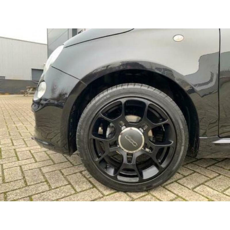 Fiat 500 1.2 500S * alcantara * 16 inch * airco * all black