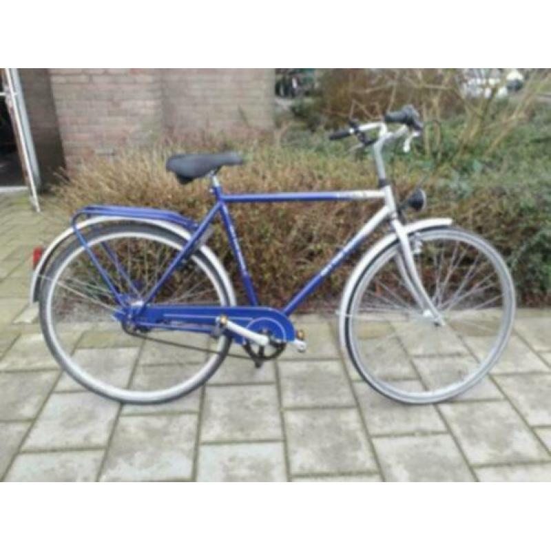 te koop herenfiets met 7versnellingen en framemaat 58