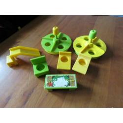 vintage fisher price accessoires schooltje