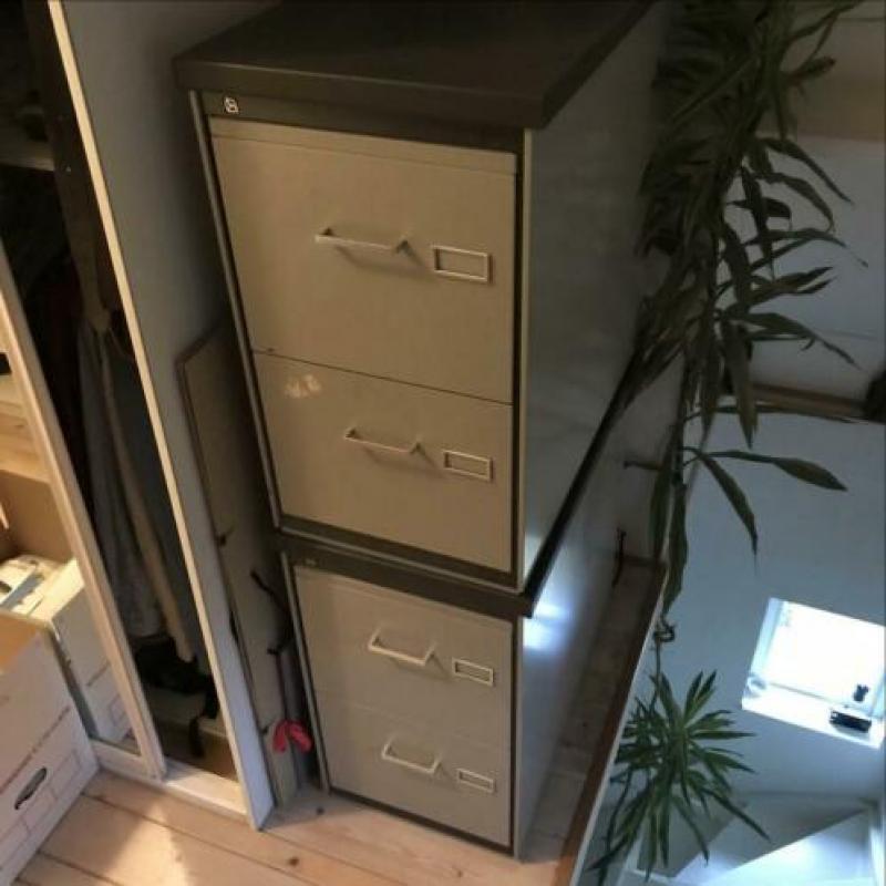 Retro vintage Originele Gispen ladekasten