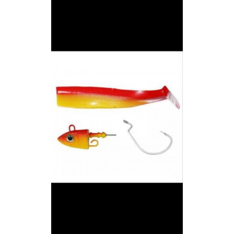 Shads Minnow zeebaars 35gr kunstaas nieuw gratis extra body