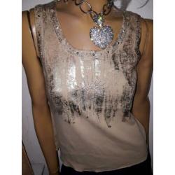TAIFUN COLLECTION PRACHTIGE shirt maat 40 ZGAN