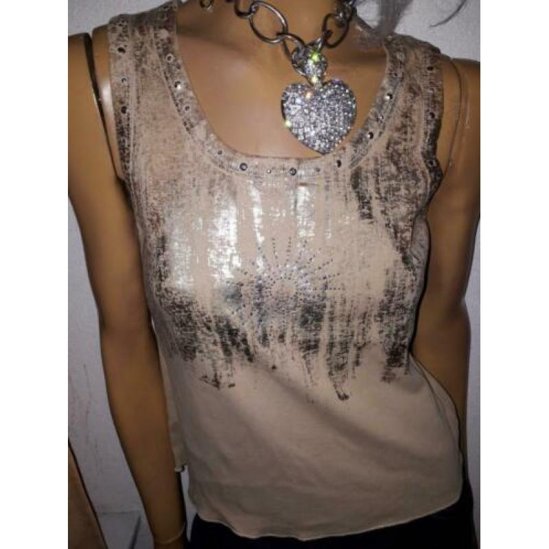 TAIFUN COLLECTION PRACHTIGE shirt maat 40 ZGAN
