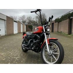 Bad-ass Sportster met 1200 Buell blok!