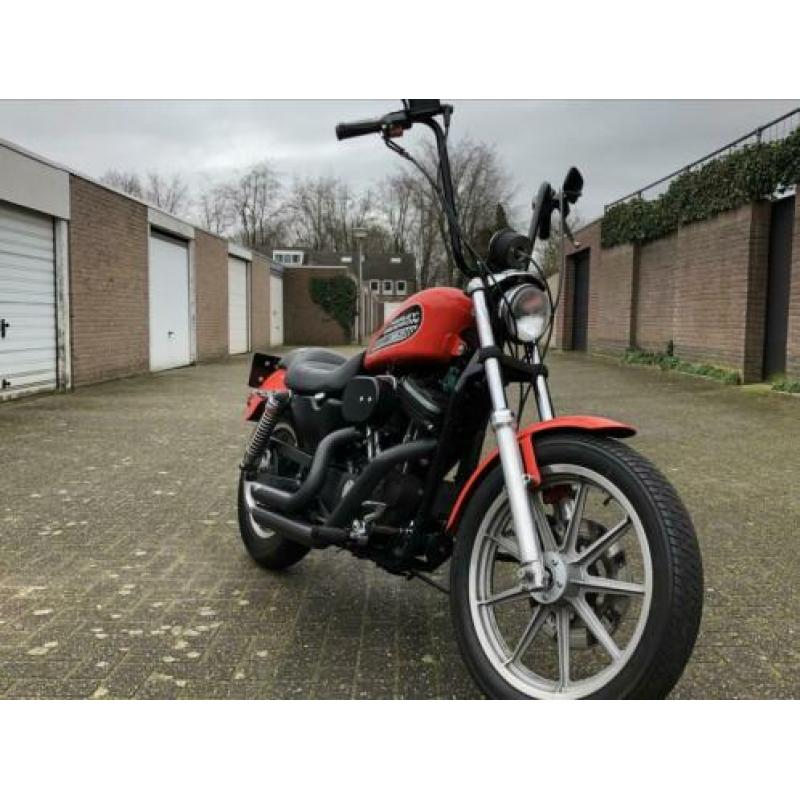 Bad-ass Sportster met 1200 Buell blok!