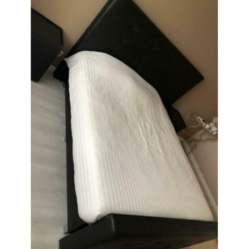 Leren Boxspring 180x200