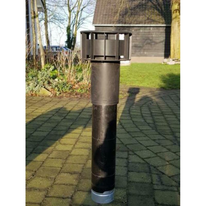Dakdoorvoer voor centrale afzuiging