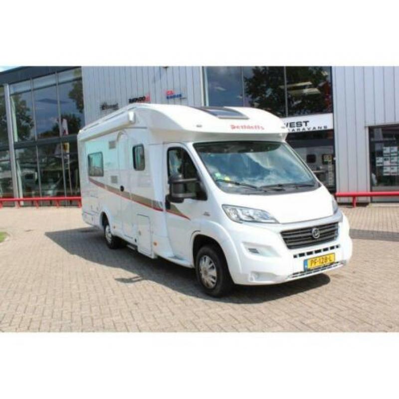 Dethleffs Esprit 7010 2 x lage bedden model