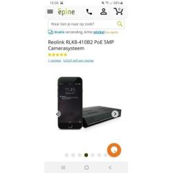 reolink beveilings camera's set