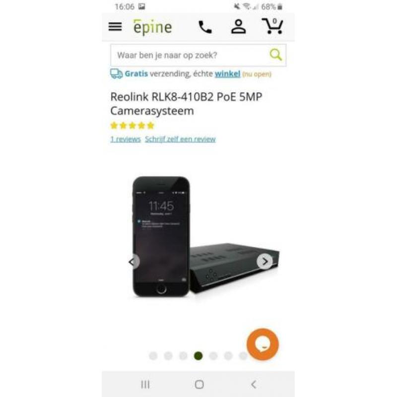 reolink beveilings camera's set