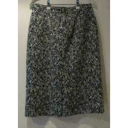 Alexon zwart wit print rok maat 36