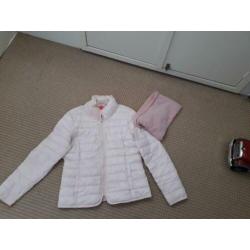 Only roze voorjaarsjas geen superdry mt L. met 38/40