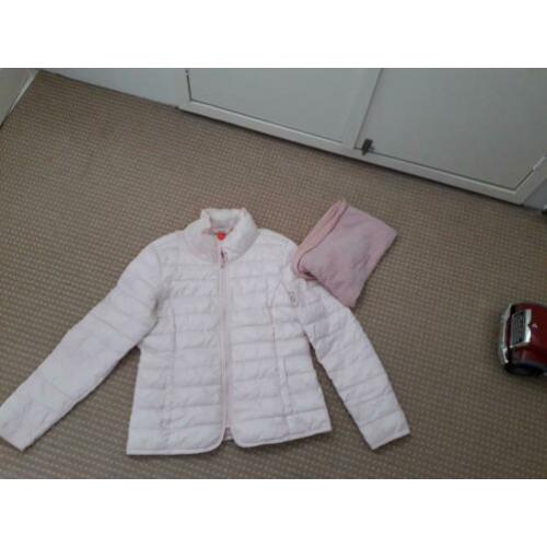 Only roze voorjaarsjas geen superdry mt L. met 38/40