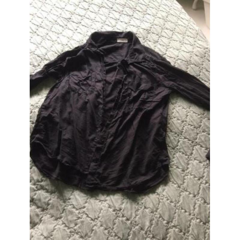 Dept zebra shirt top xl