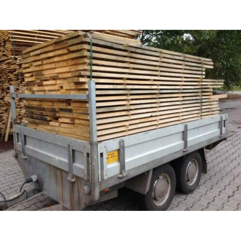 1,7m3 droge eiken planken 28mm dik,WORDT OPGERUIMD!