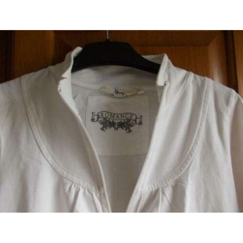 Ecru katoenen vest, Miss Etam, maat S.
