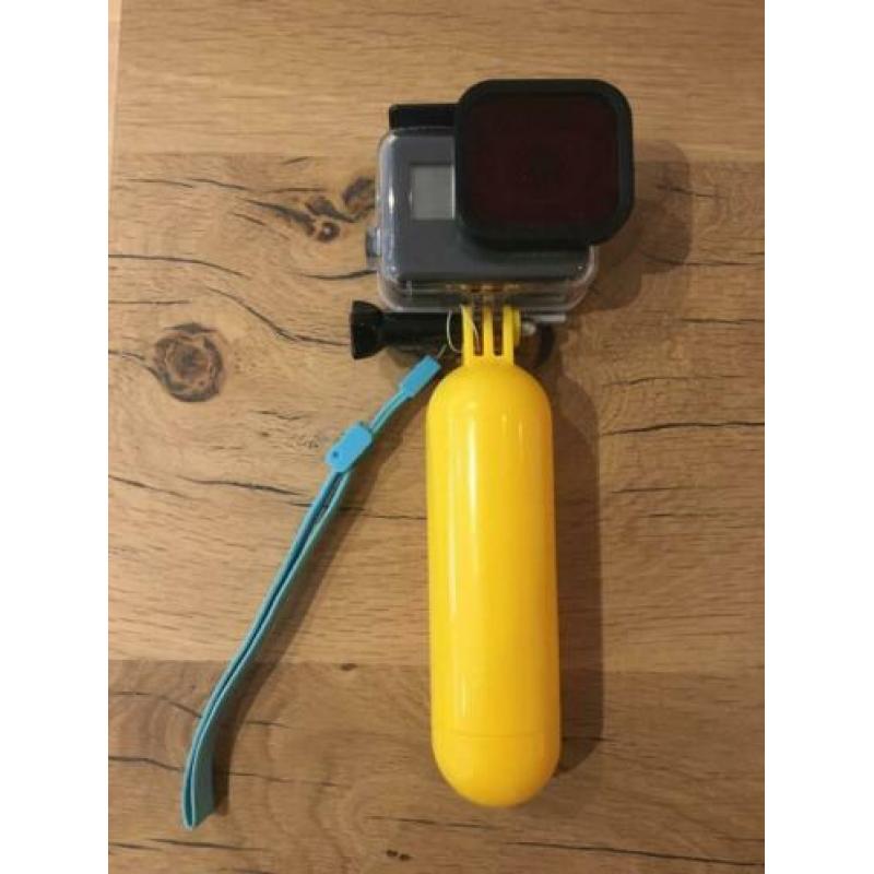 GoPro Hero 5 incl. onderwaterhuis en roodfilter