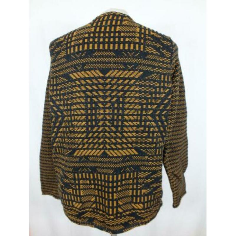 Apart zwart-bruin 100% katoenen vest.Mt S.Merk H&M