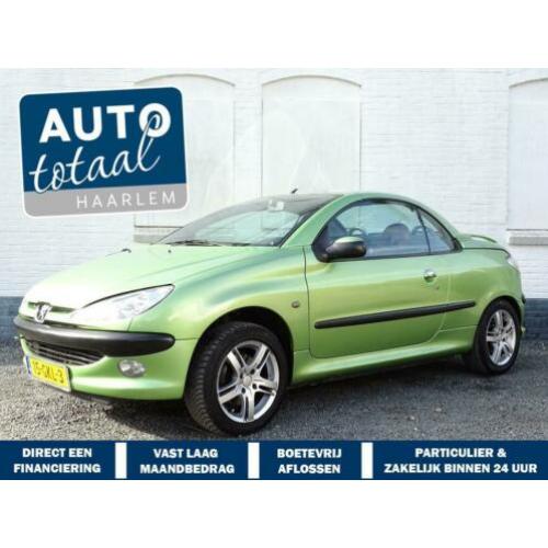 Peugeot 206 CC 1.6-16V Roland Garros Leer-Airco-16"LMV