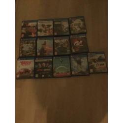 Ps4 500gb, controller, headset, games