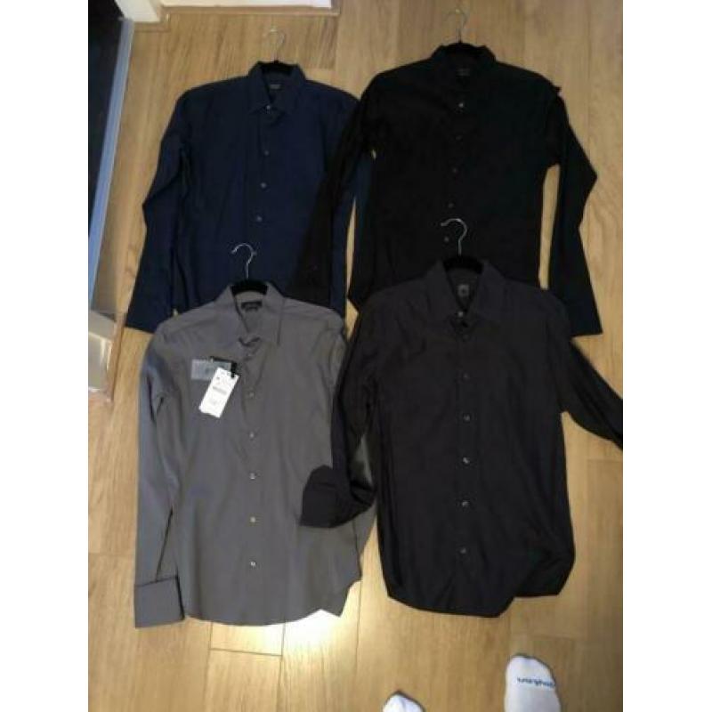 4 mooie overhemden zara M